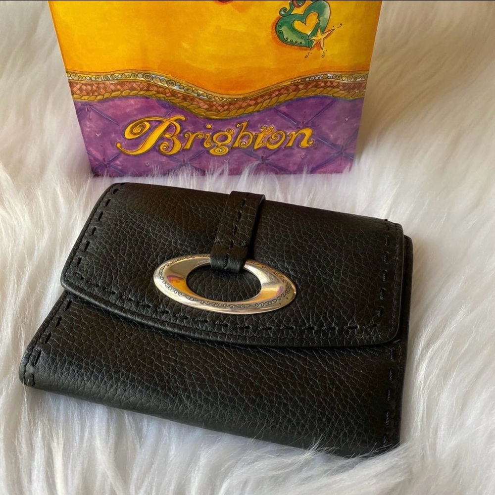 Brighton Black Leather Wallet